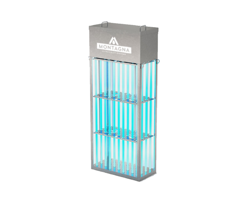 Montagna - Ultraviolet Systems: التعقيم بالأشعة فوق البنفسجية (UV)